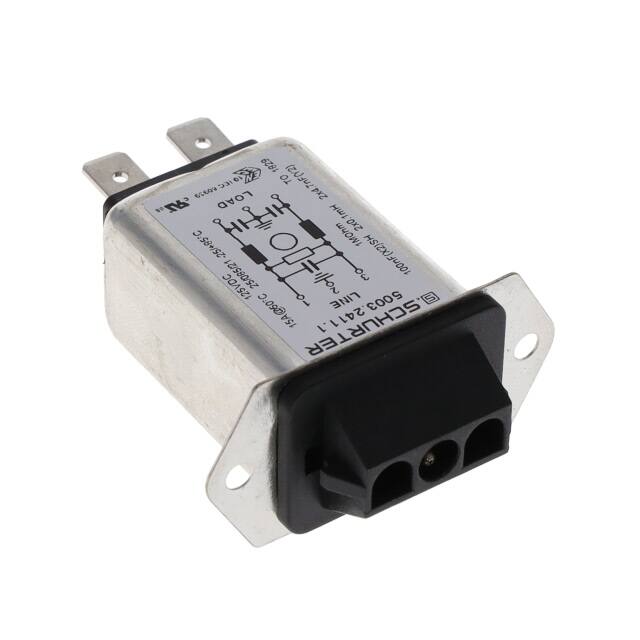 5003.2411.1 SCHURTER Inc.  Moduli di filtro di linea di alimentazione